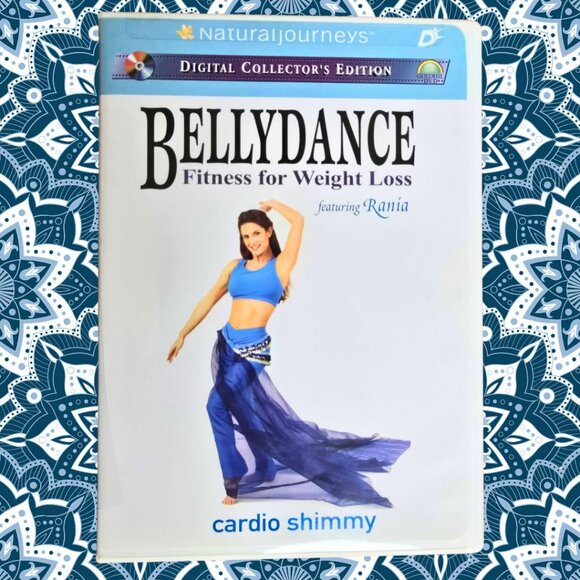 Bellydance Fitness for Weight Loss Rania DVD Cardio Shimmy NEW Belly Dance Video - Picture 1 of 5